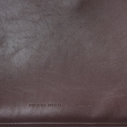 Phoebe Philo Soft Calfskin Medium Gig Bag Burgundy 6 of 9