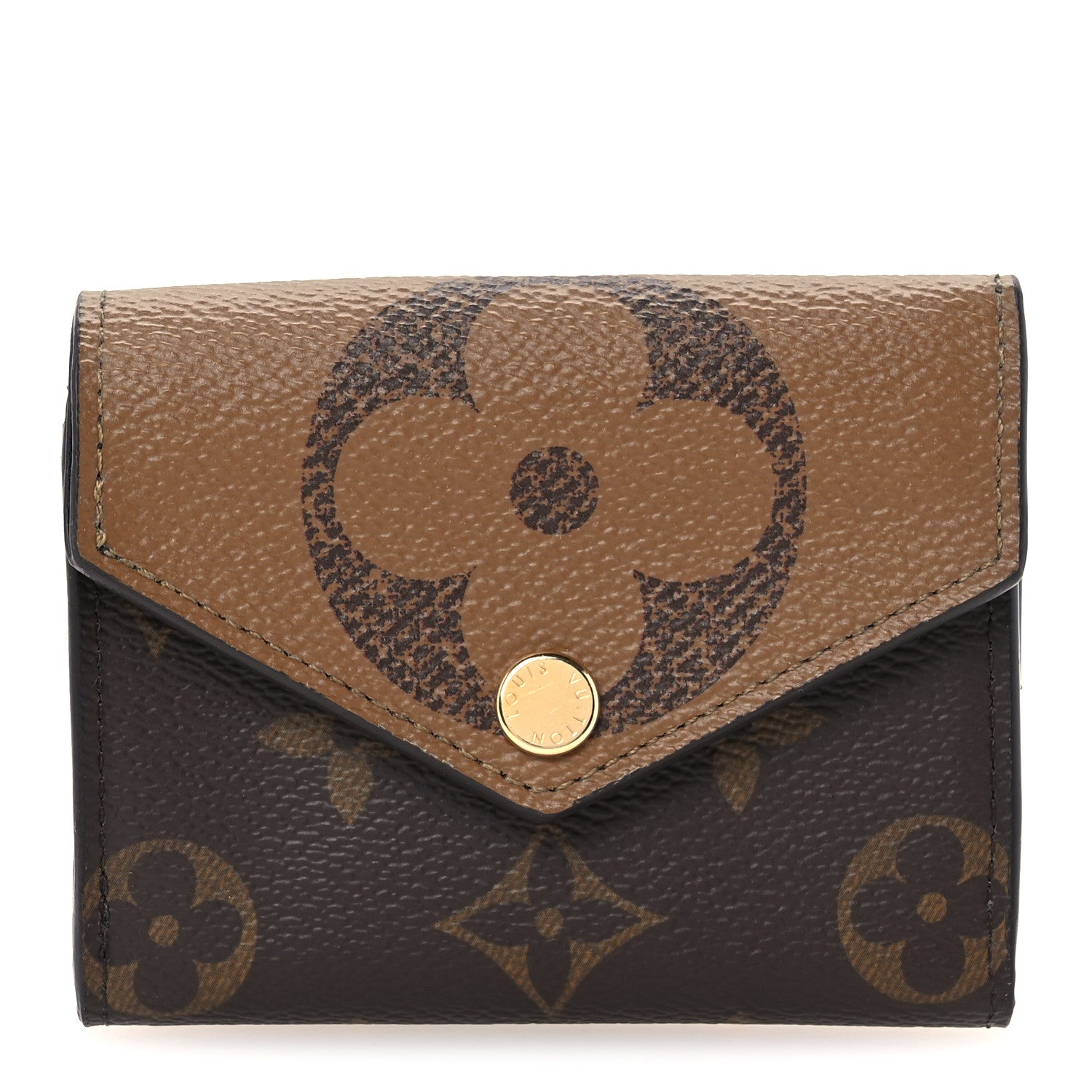 Louis Vuitton Reverse Monogram Giant Zoe Wallet 1 of 8