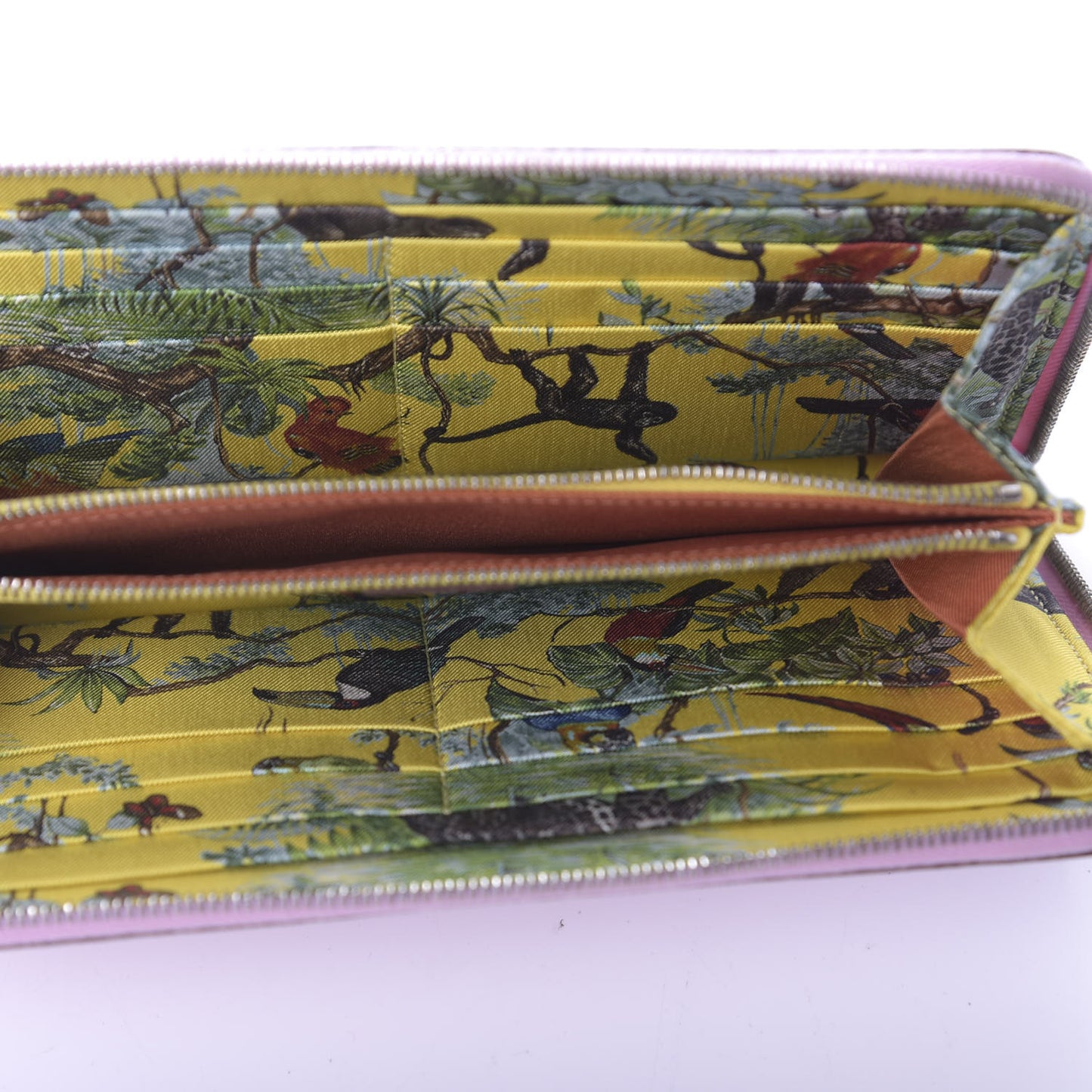 Epsom Silk'In Wallet Mauve Sylvestre