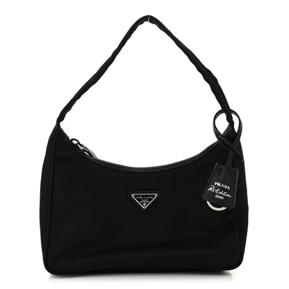 Prada Tessuto Nylon Mini Re-Edition 2000 Bag Black 1 of 11