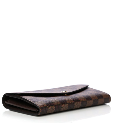 Louis Vuitton Damier Ebene Sarah Wallet NM 4 of 11