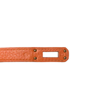 Hermes Togo Birkin 25 Orange 6 of 10
