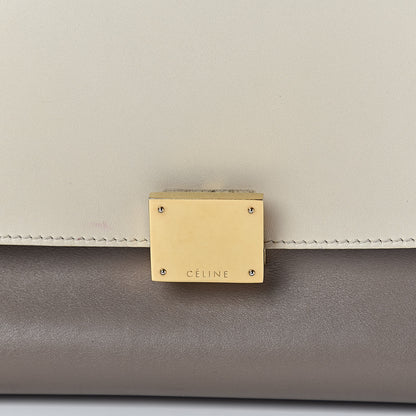 Celine Smooth Calfskin Medium Tri-Color Trapeze Butter 7 of 12