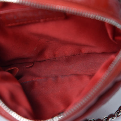 Chanel Lambskin Quilted WOC Mini Flap Red 9 of 19