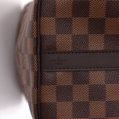 Louis Vuitton Damier Ebene Speedy Bandouliere 25 7 of 10
