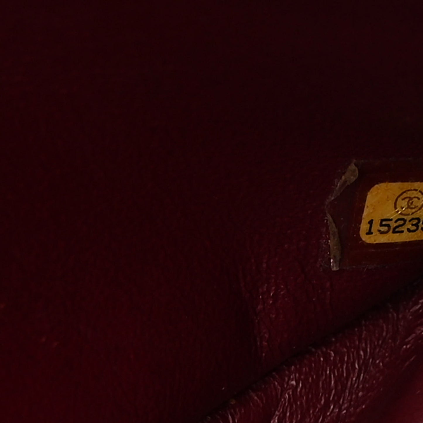 Patent Quilted Maxi Double Flap Red