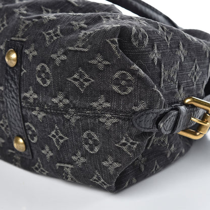 Louis Vuitton Denim Neo Cabby MM Black 10 of 11