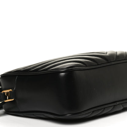 Saint Laurent Calfskin Matelasse Monogram Lou Camera Bag Black 9 of 10