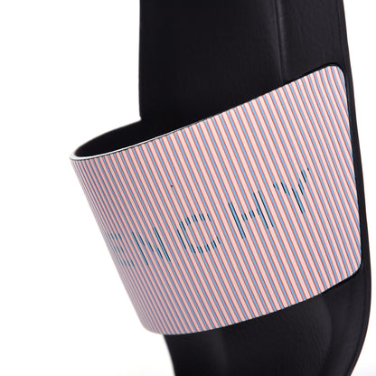 Givenchy Metallic Calfskin Logo Womens Pool Slide Sandals 37 Light Pink 12 of 12