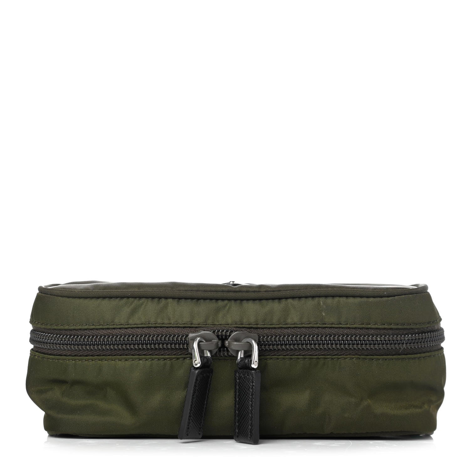 Prada Tessuto Nylon Pouch Army 1 of 8