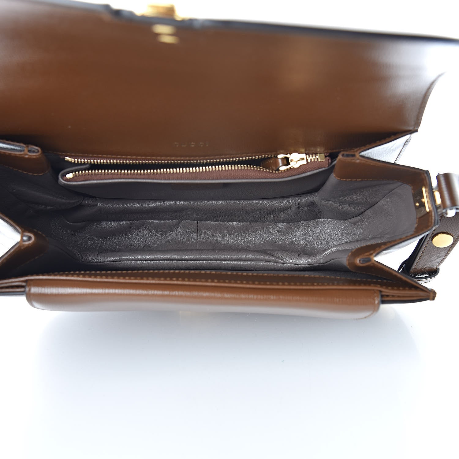 Gucci Azalea Calfskin Small Sylvie 1969 Flap Messenger Bag Cuir 5 of 12