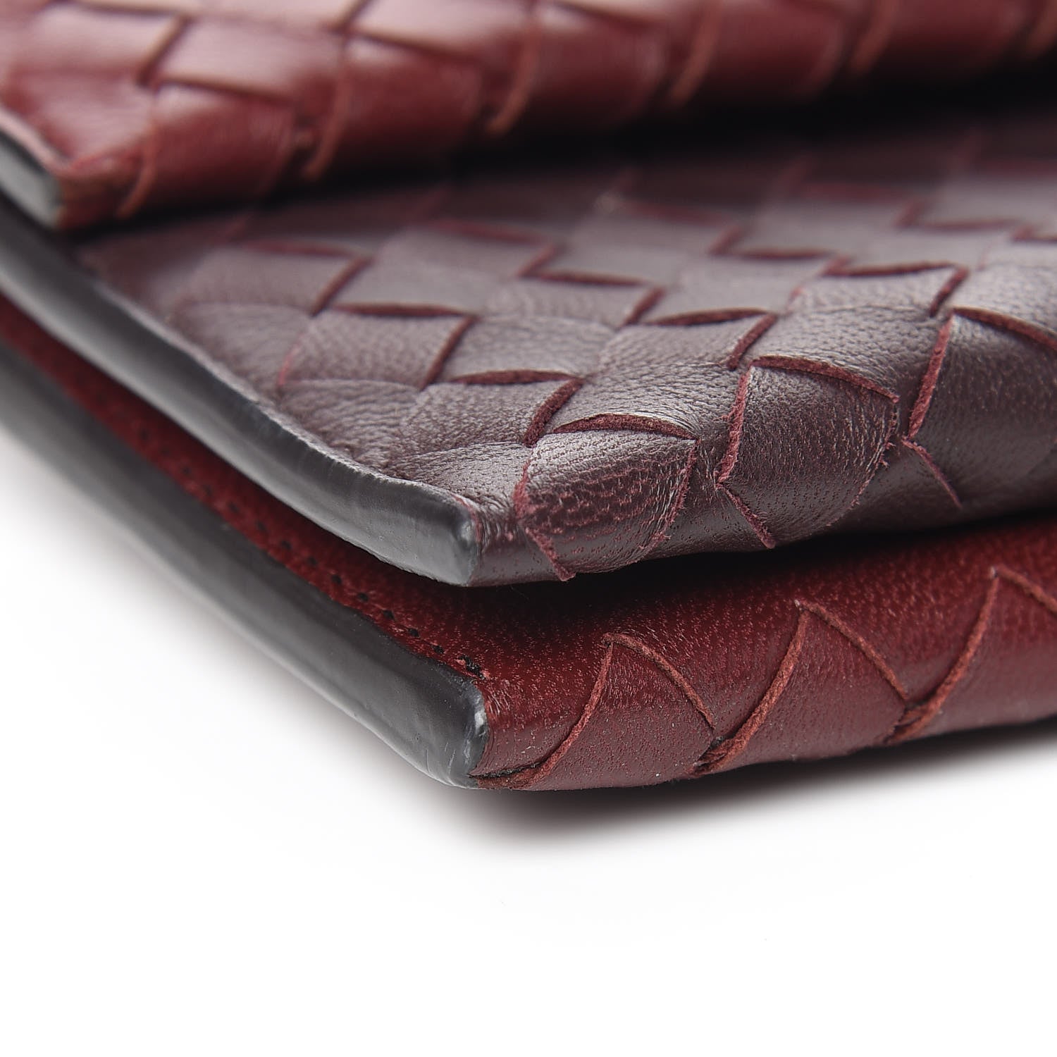 Bottega Veneta Nappa Intrecciato Wallet Bag Gigolo Red 8 of 10
