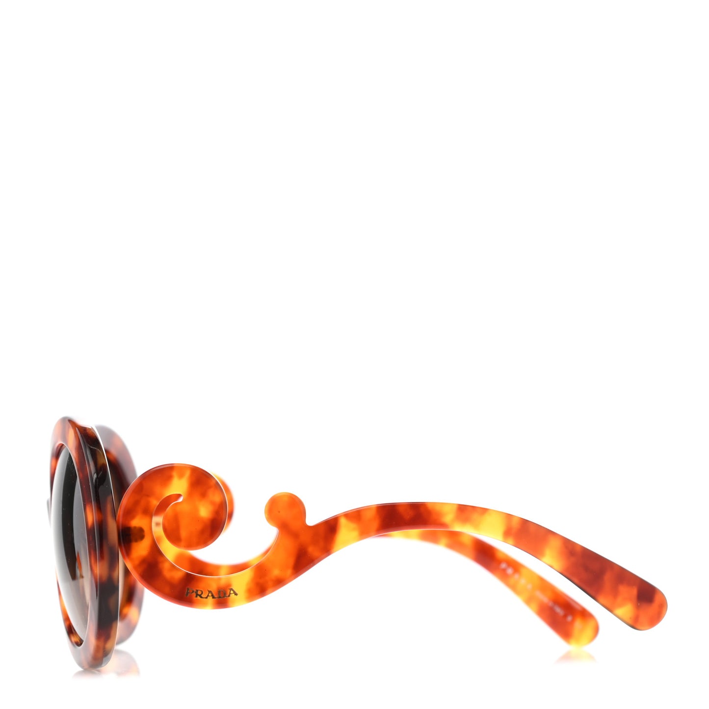 Acetate Baroque Sunglasses SPR 27N Tortoise