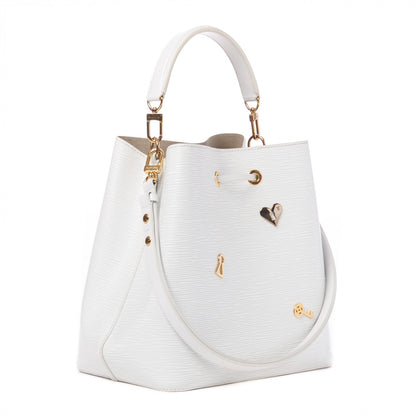Louis Vuitton Epi Love Lock NeoNoe White 2 of 8