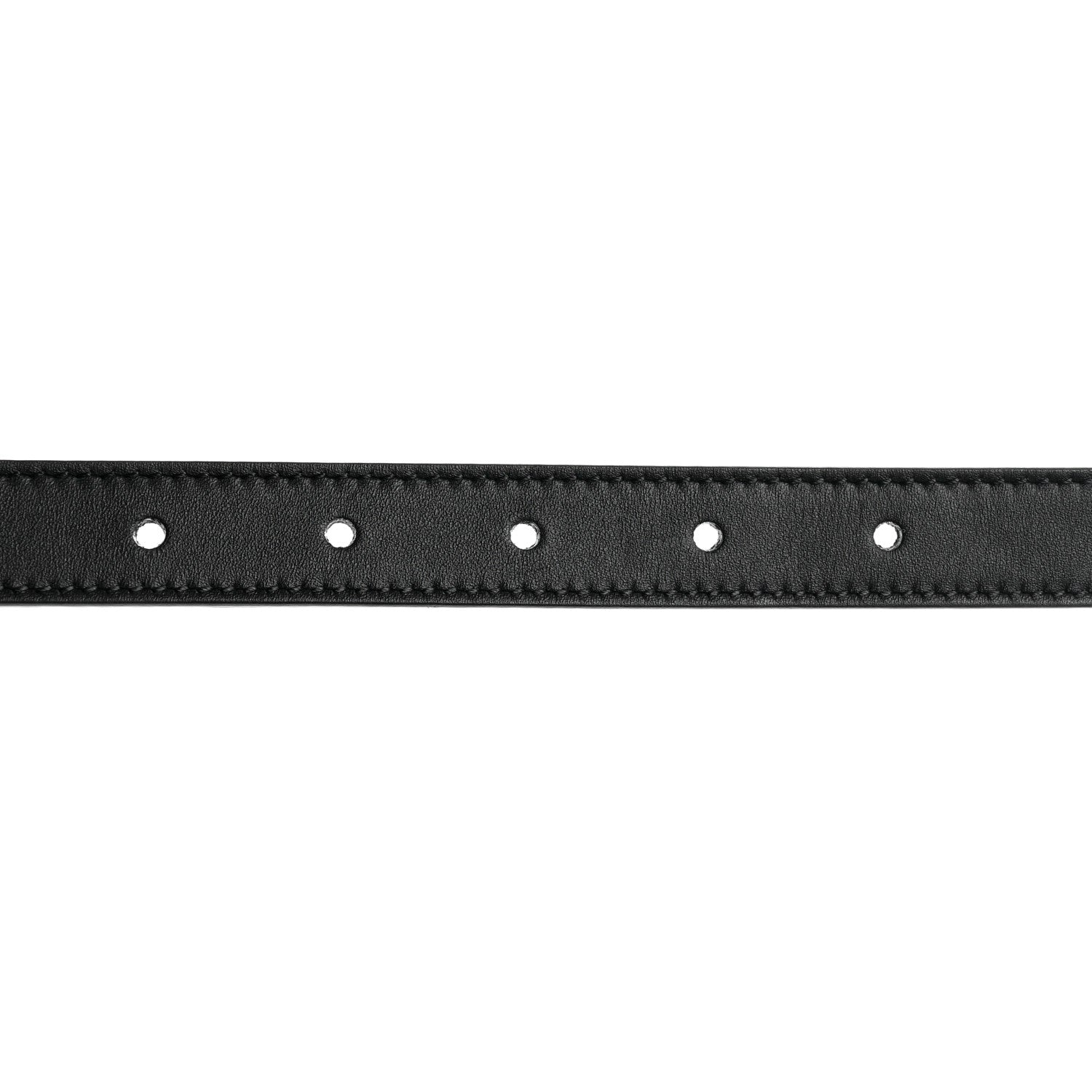Gucci Calfskin Double G 20mm Belt 80 32 Black 3 of 6