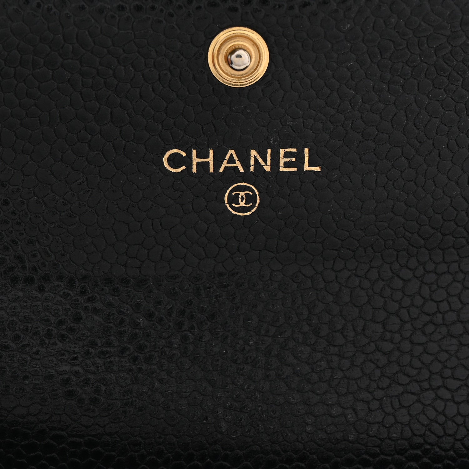 Chanel Caviar Quilted Flap Card Holder Black 6 of 10