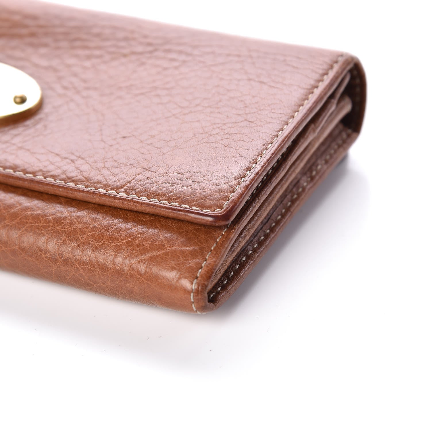 Mulberry Natural Vegetable Tanned Continental Wallet Oak 6 of 9