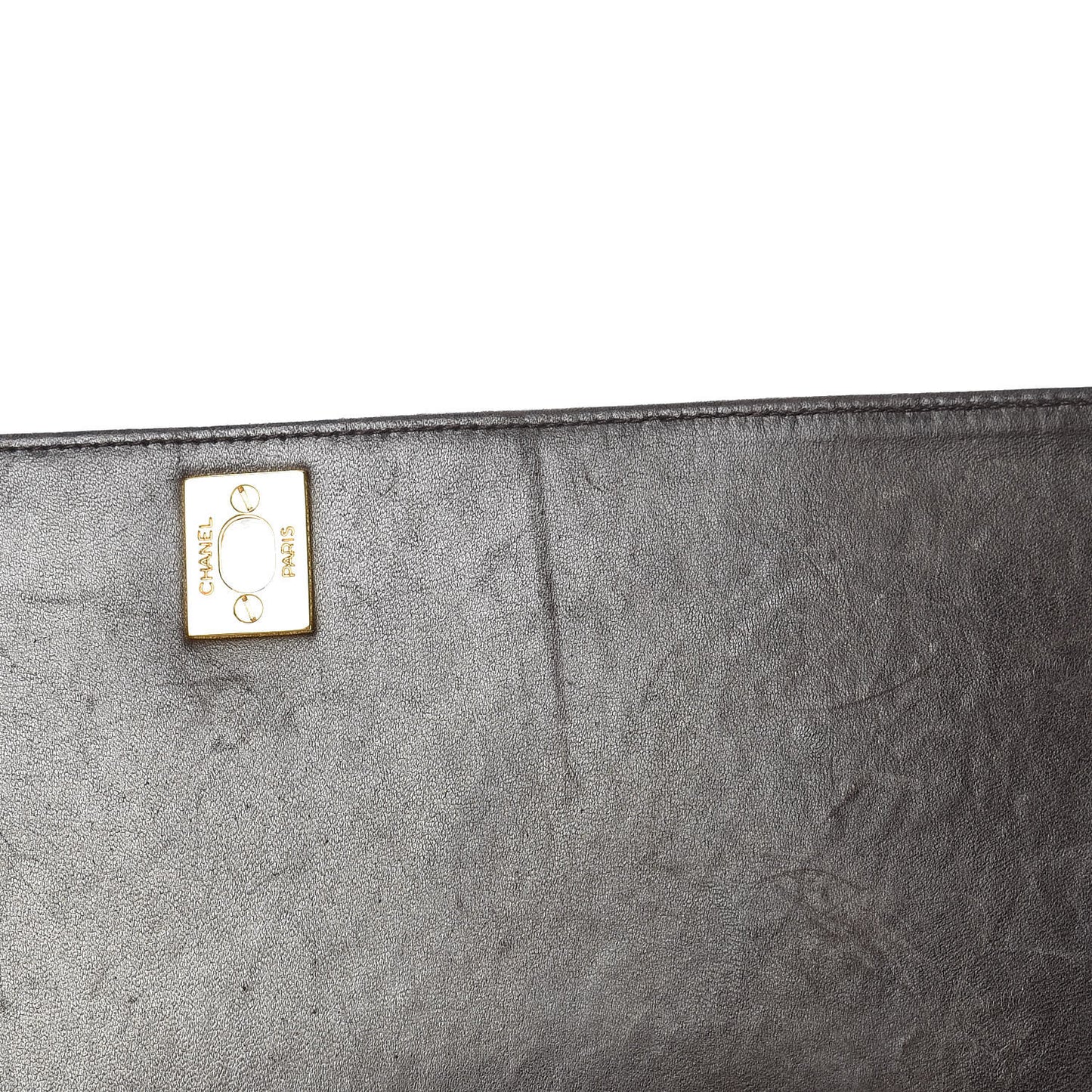 Lambskin XL Jumbo CC Single Flap Brown
