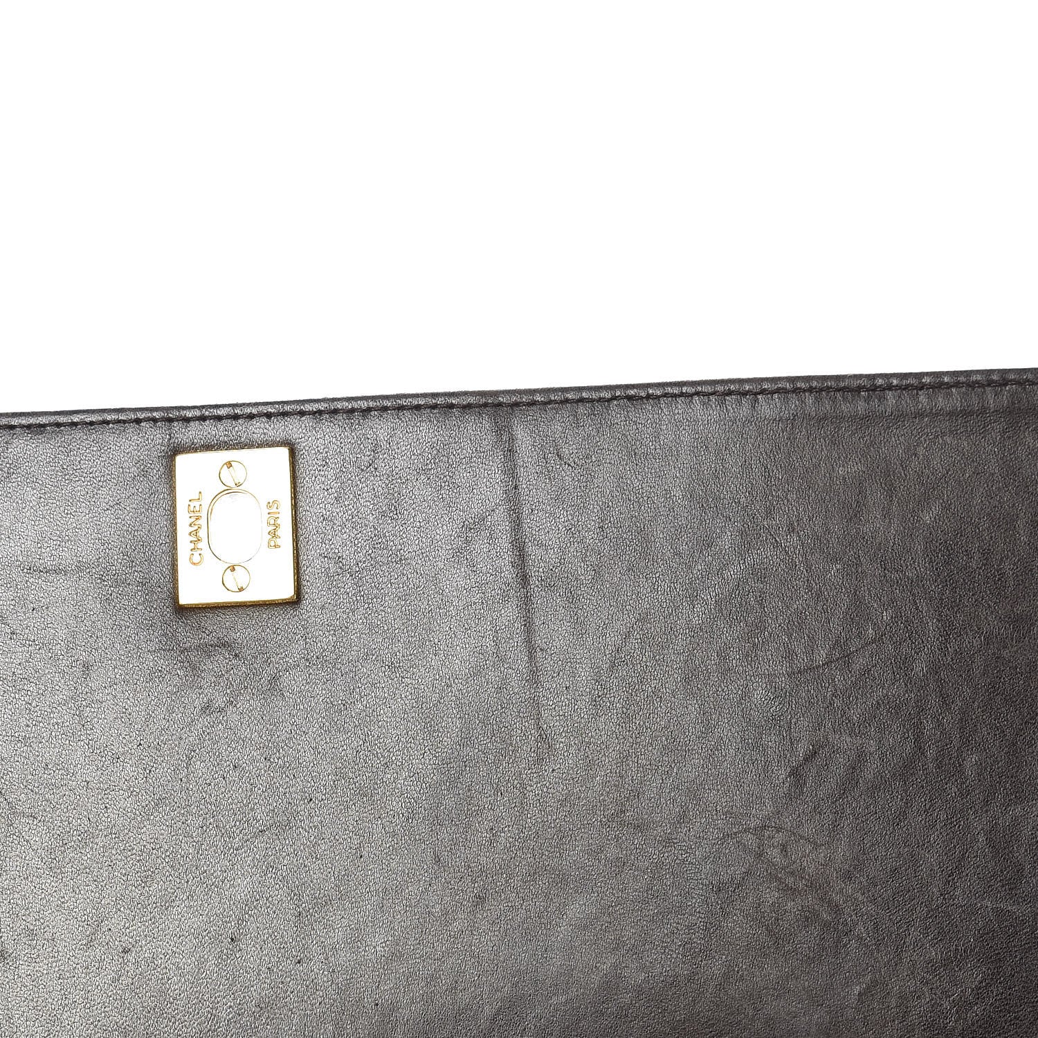 Chanel Lambskin XL Jumbo CC Single Flap Brown 10 of 26