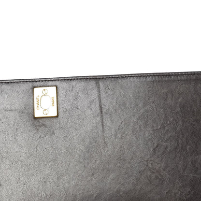 Chanel Lambskin XL Jumbo CC Single Flap Brown 10 of 26