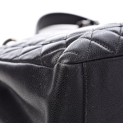 Chanel Caviar Quilted Grand Shopping Tote GST Black 13 of 15