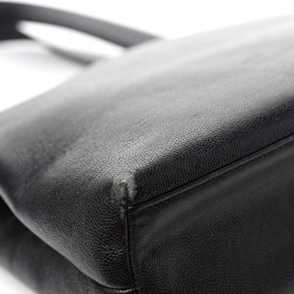 Chanel Caviar Small Shopping Tote Black 10 of 19