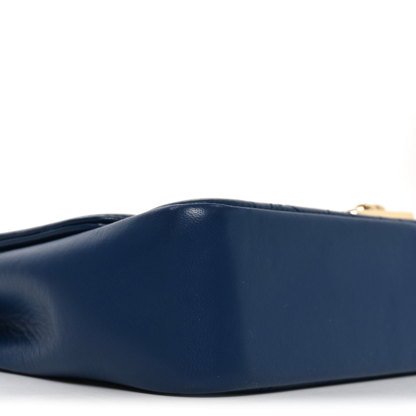 Lambskin Quilted Large Chic With Me Flap Navy