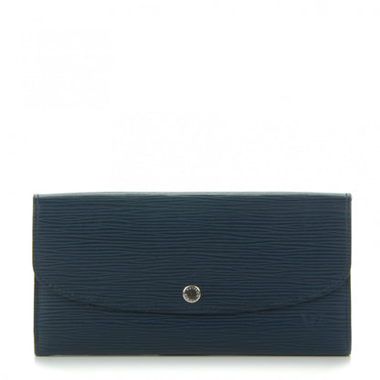 Louis Vuitton Epi Emilie Wallet Indigo 1 of 7