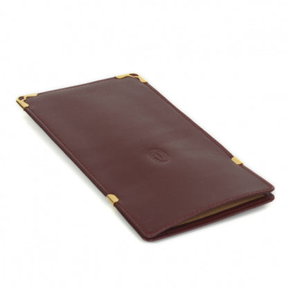 Cartier Leather Eyeglass Case Burgundy 5 of 9