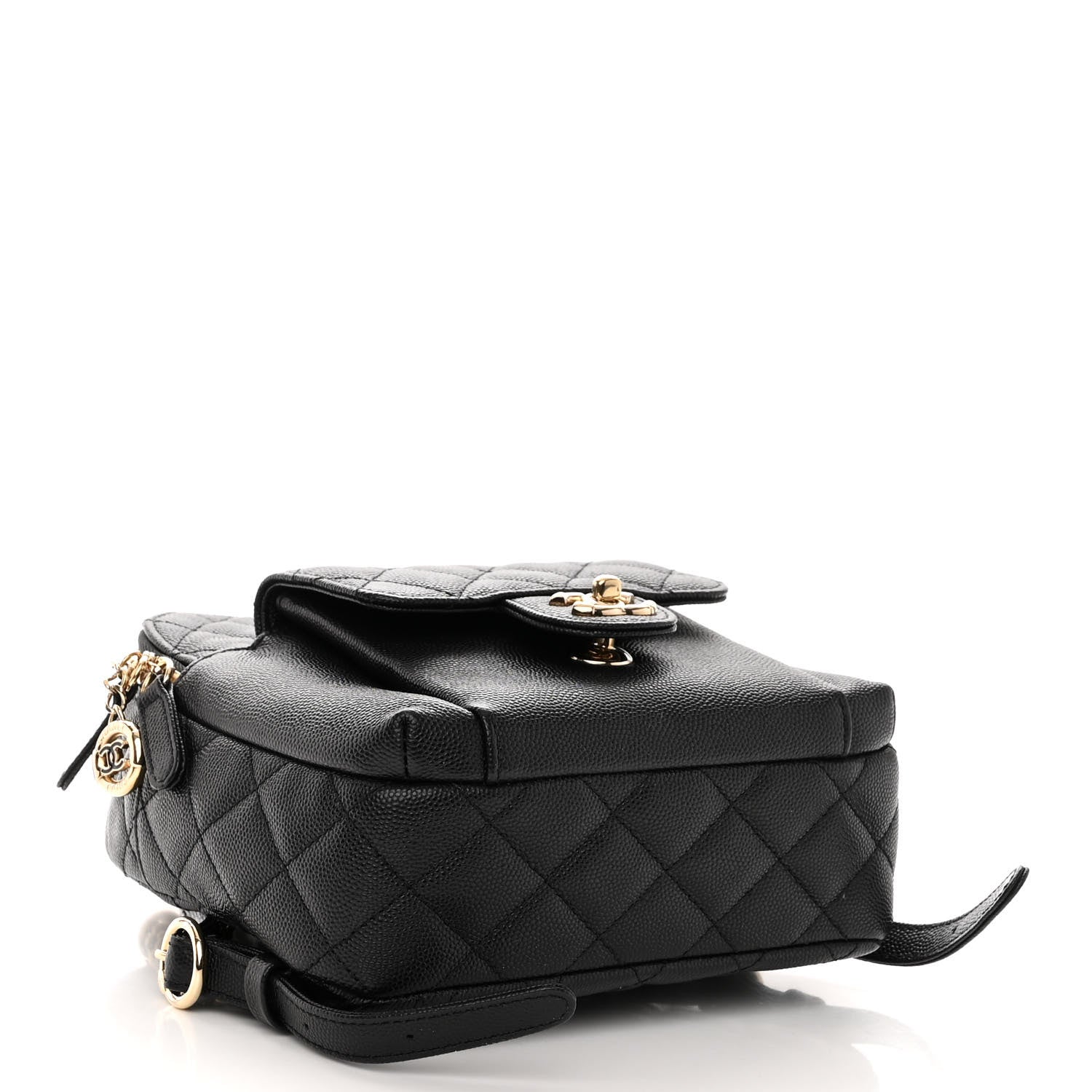 Chanel Caviar Quilted Small CC Day Backpack Black 4 of 10