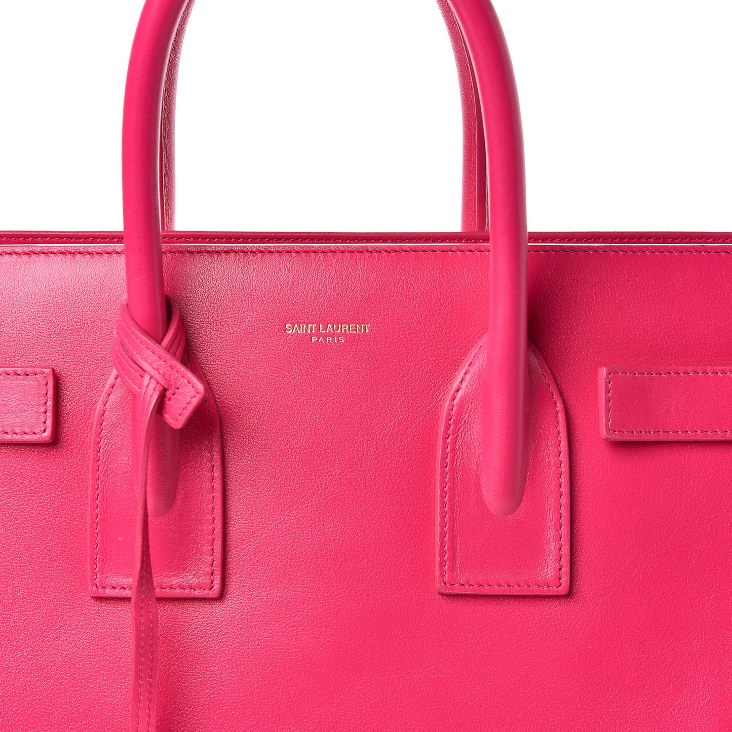 Calfskin Small Sac De Jour Lipstick Fuchsia