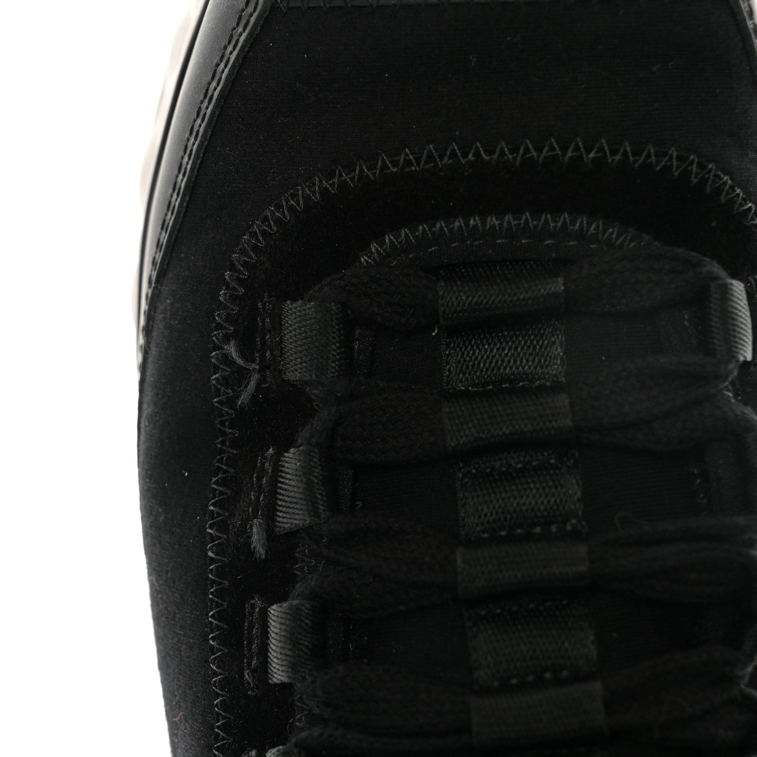 Chanel Velvet Calfskin Mixed Fibers CC Sneakers 37 Black 18 of 23