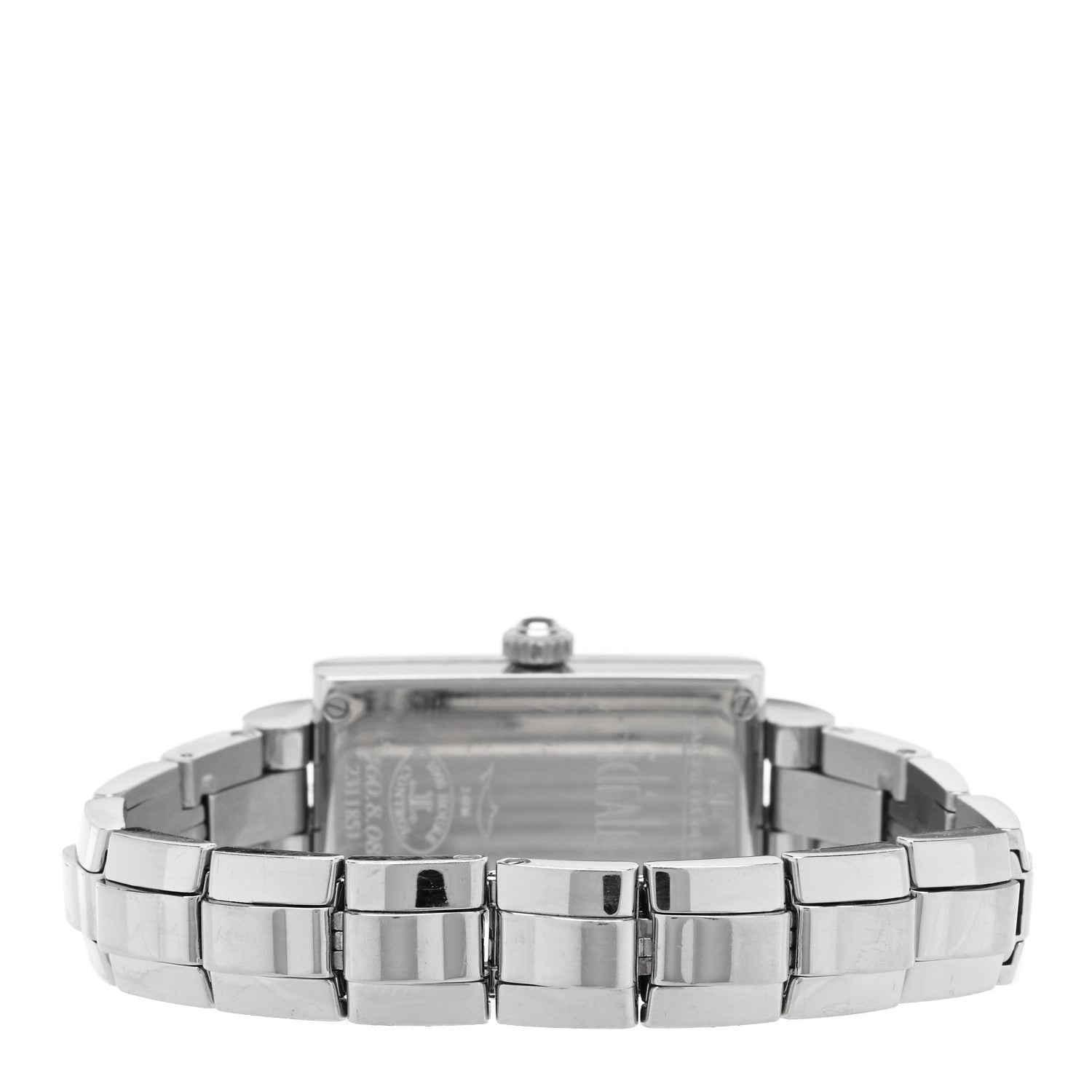 Jaeger-LeCoultre Stainless Steel Diamond Mother of Pearl 17mm Ideale Quartz Watch 460.8.08 3 of 4