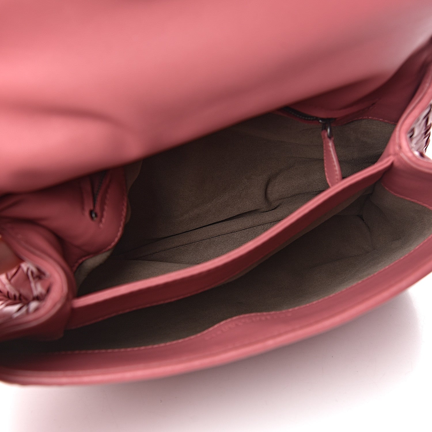Bottega Veneta Nappa Intrecciato Small Olimpia Shoulder Bag Rose Pink 6 of 10