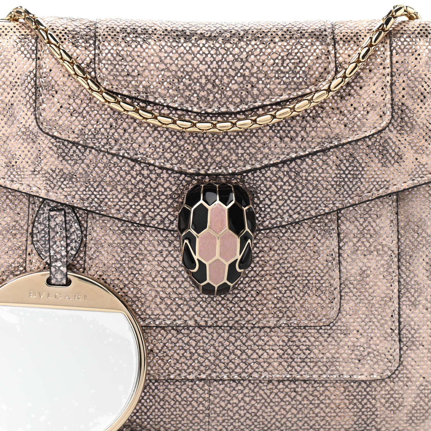 Bulgari Karung Serpenti Forever Crossbody White Agate 9 of 9