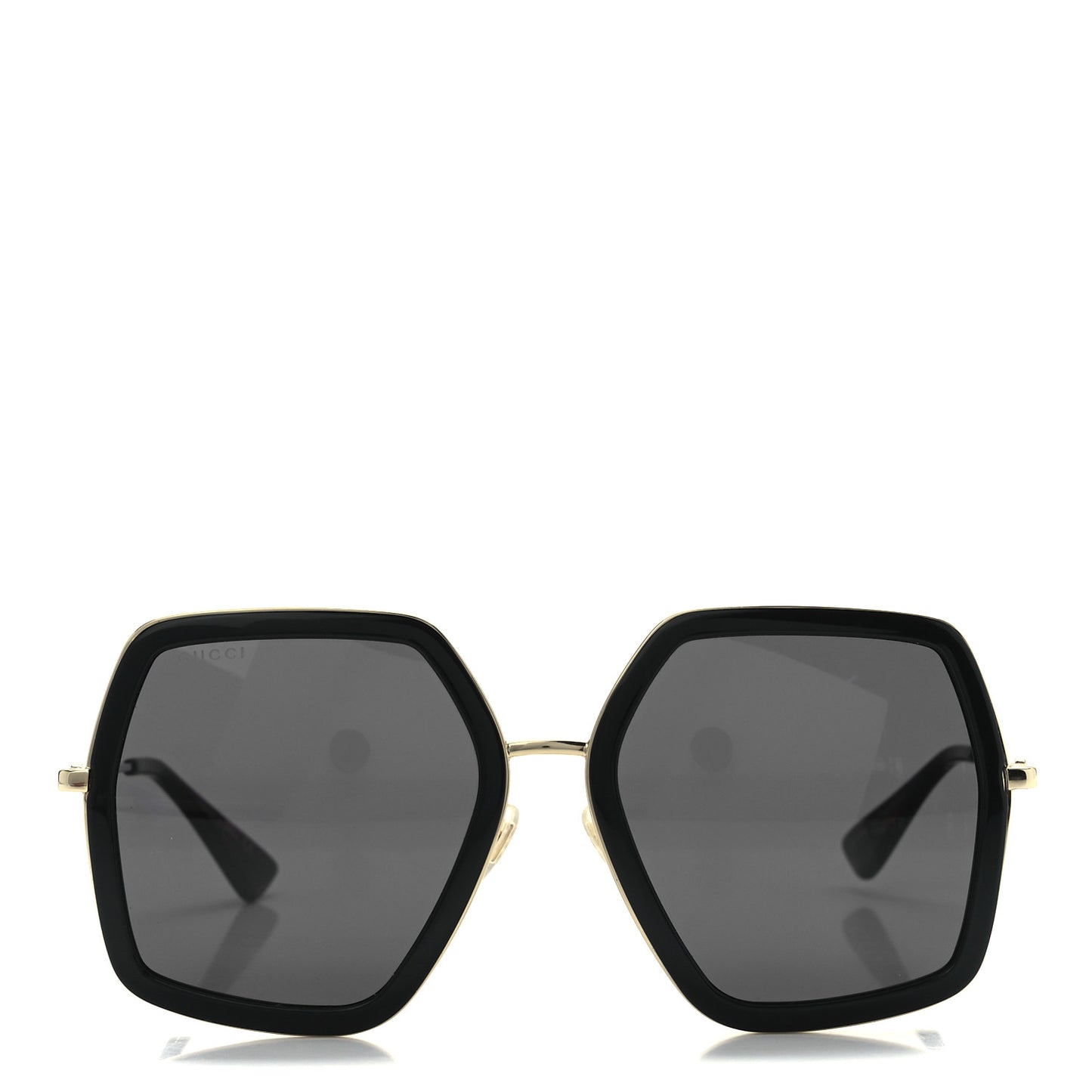 Acetate Oversize Square Frame GG0106S Sunglasses Black
