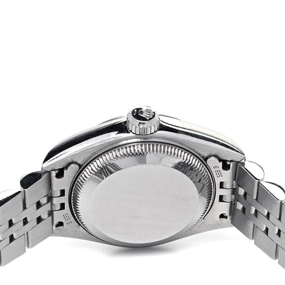 Rolex Stainless Steel 18K White Gold Diamond Mother of Pearl 26mm Oyster Perpetual Datejust Watch 79174 4 of 4