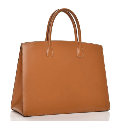 Hermes Barenia White Bus 40 Fauve 3 of 15