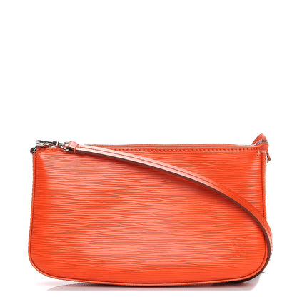 Louis Vuitton Epi Pochette Accessories NM Piment 1 of 7