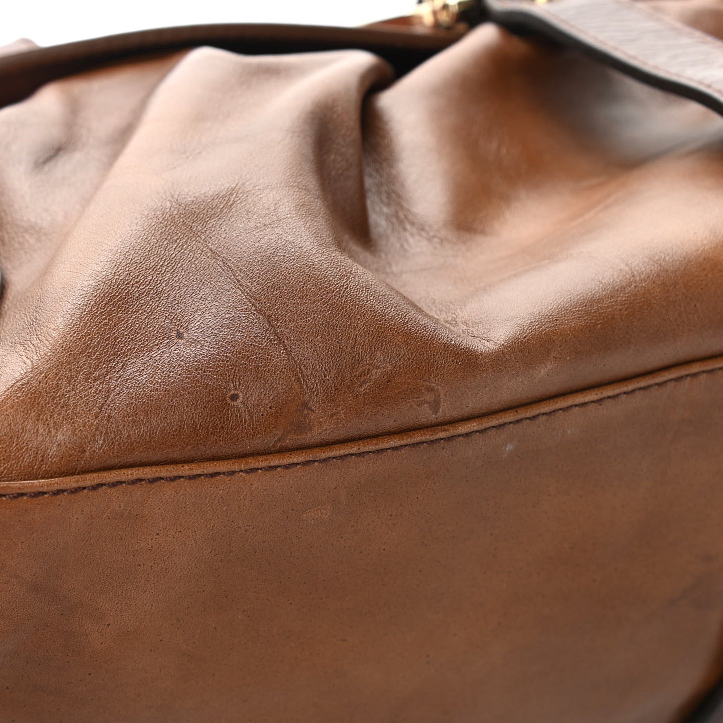 Calfskin Medium Magic Bag Brown
