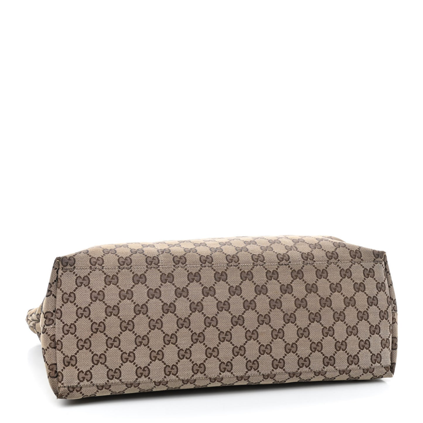 Monogram Web Large Diaper Tote Brown