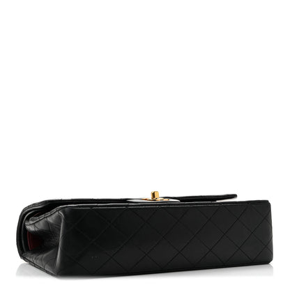 Chanel Lambskin Quilted Medium Double Flap Black 4 of 14