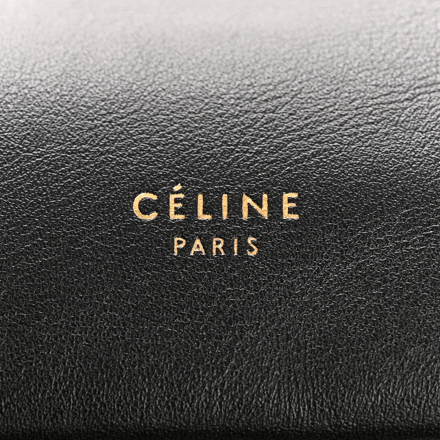 Calfskin Pleated French Lock Clutch Black