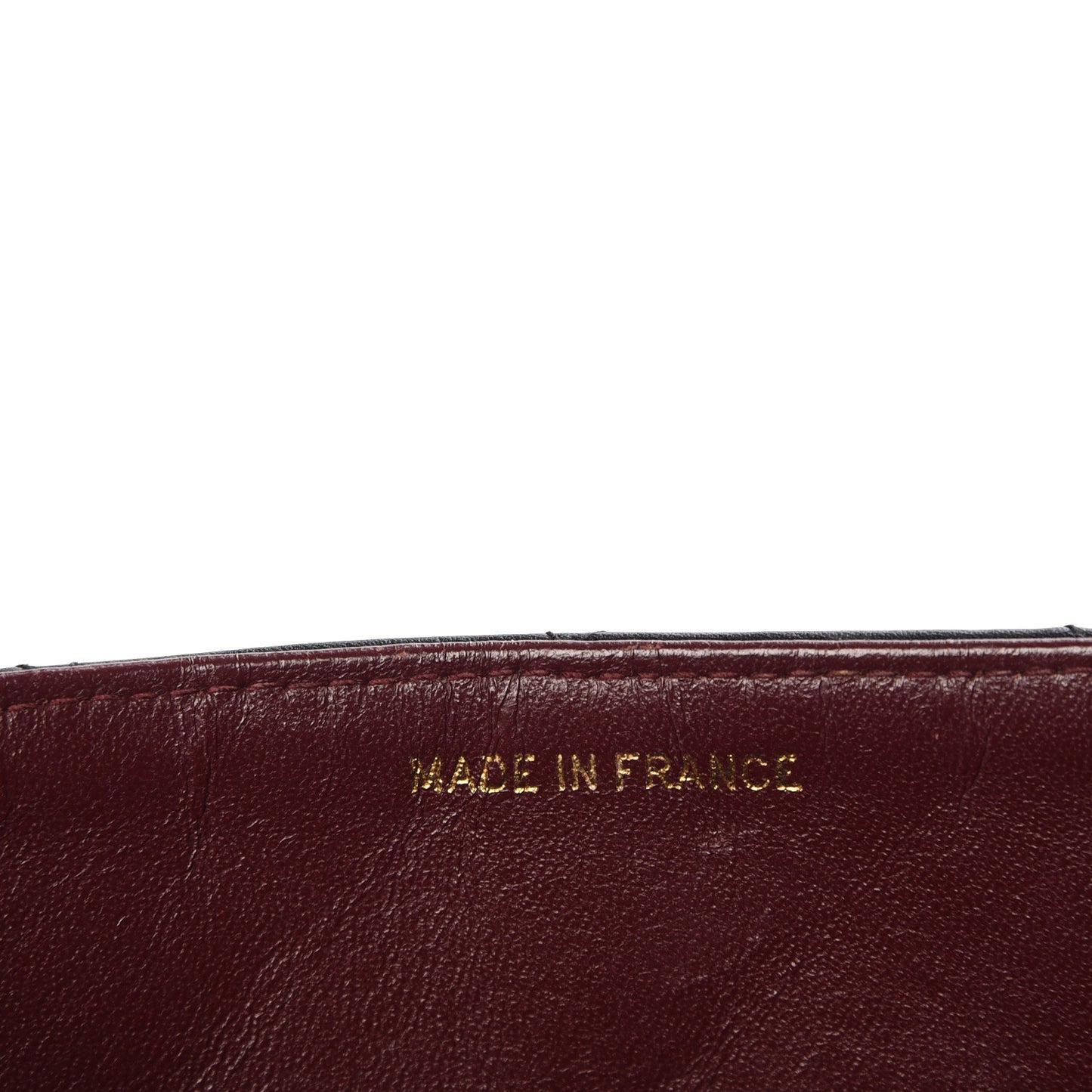 Lambskin XL Jumbo Flap Black