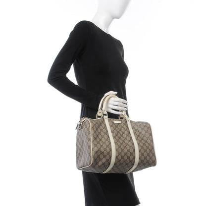 Gucci GG Plus Monogram Medium Joy Boston Off White 2 of 17