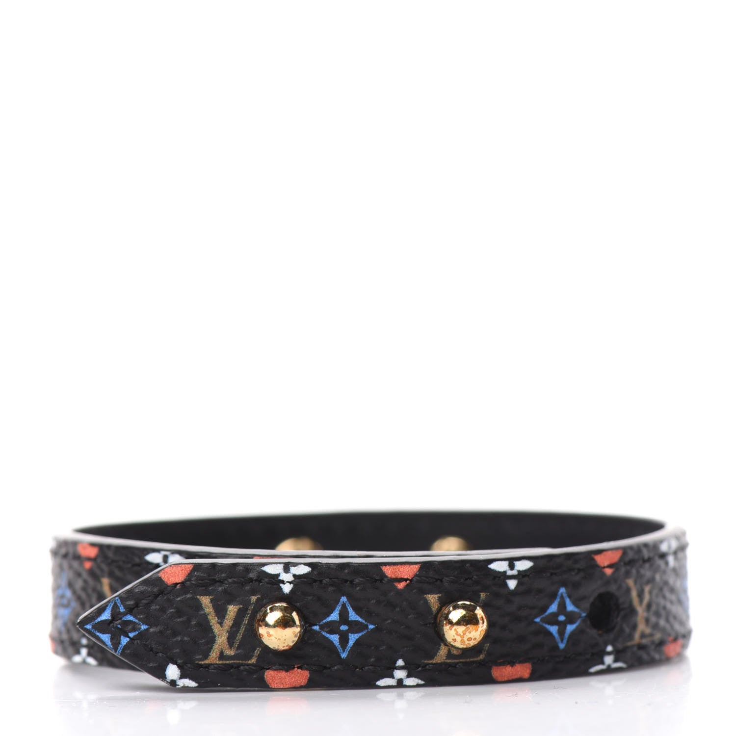 Louis Vuitton Game On Bracelet 17 Black 3 of 7