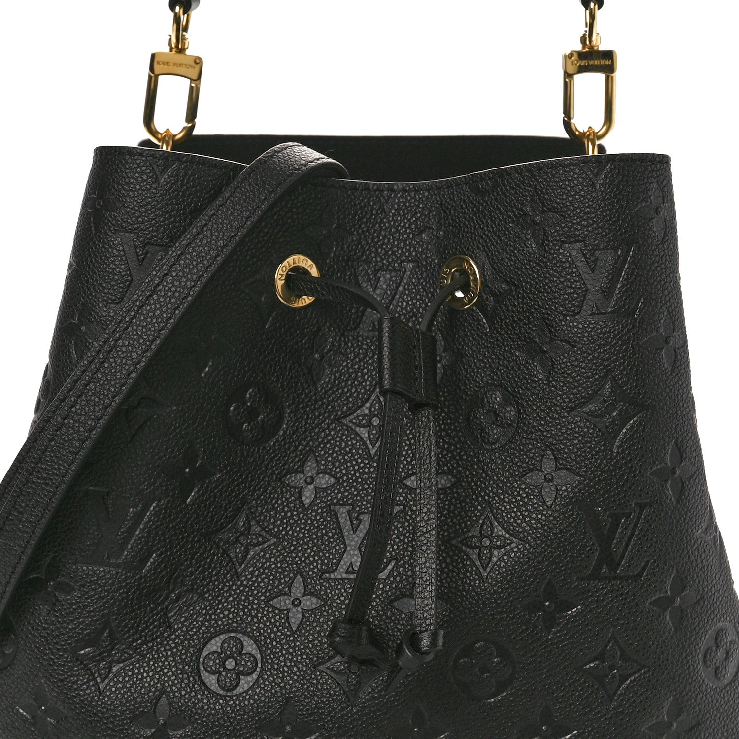 Louis Vuitton Empreinte Neonoe MM Black 6 of 8