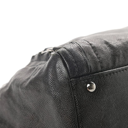 Chanel Glazed Caviar East West Modern Chain Tote Black 12 of 16