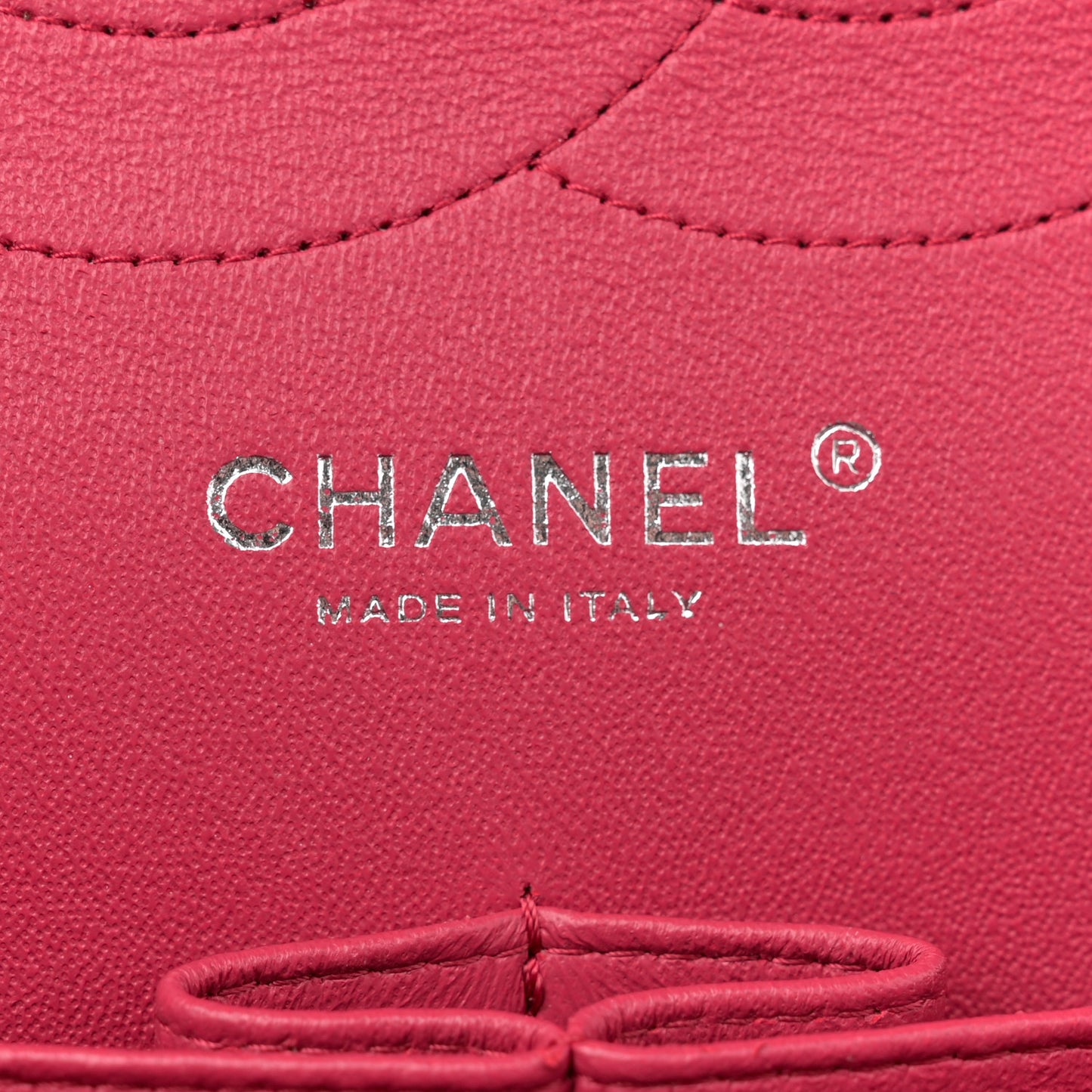 Caviar Quilted Jumbo Double Flap Dark Pink