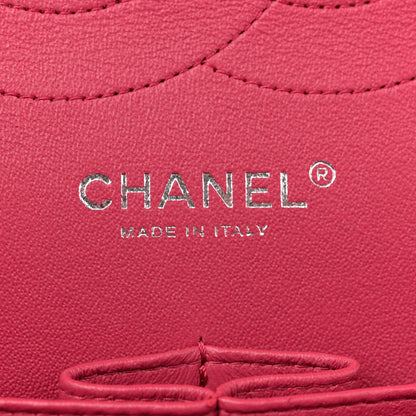 Chanel Caviar Quilted Jumbo Double Flap Dark Pink 6 of 11